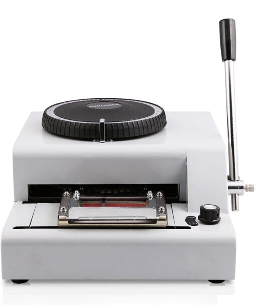 Embossing Machine 72 Characters Card Embosser Printer Gift Card Credit ID PVC Card Embosser Stamping Machine Manual Embosser Machine - Image 5