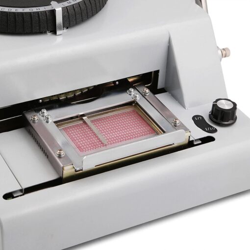 Embossing Machine 72 Characters Card Embosser Printer Gift Card Credit ID PVC Card Embosser Stamping Machine Manual Embosser Machine - Image 7