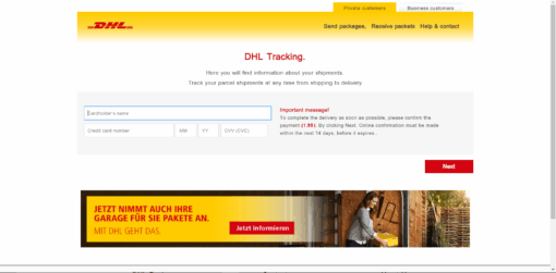DHL SCAMPAGE FAKE SHIPMENT NOTIFICATION - Image 4