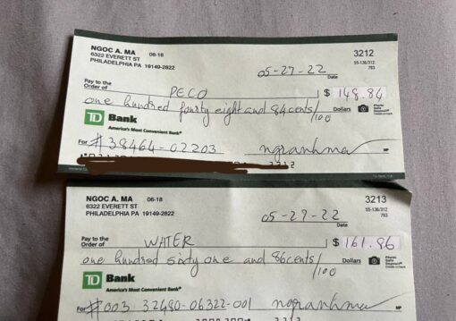 TD BANK DEPOSIT CHECK | $2000 – $5000