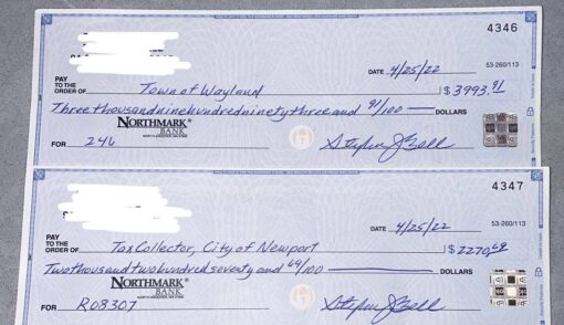 NOTRHMARK BANK DEPOSIT CHECK | $2000 – $5000