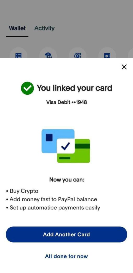 Fresh PayPal linkable on sale - Image 2