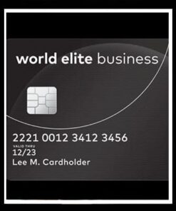 3 US WORLD ELITE BUSINESS CC/CVV – HIGH LEVEL CARDS