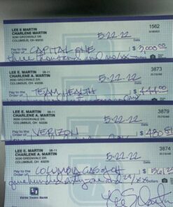 53RD BANK DEPOSIT CHECK | $2000 – $5000