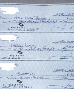 EAGLE BANK DEPOSIT CHECK | $2000 – $5000