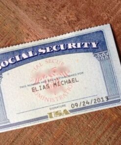 Social Security Number – (SSN)