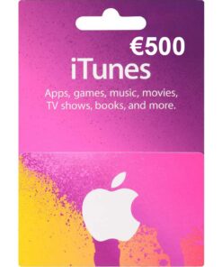 €500 iTunes Gift Card (EUROPE)