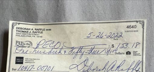 WELLS FARGO BANK DEPOSIT CHECK | $2000 – $5000