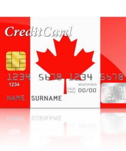 Canadian VISA Credits | 2500+ CAD Balance