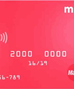 UK MONZO PREPAID MASTERCARD [CREDIT] | £5000