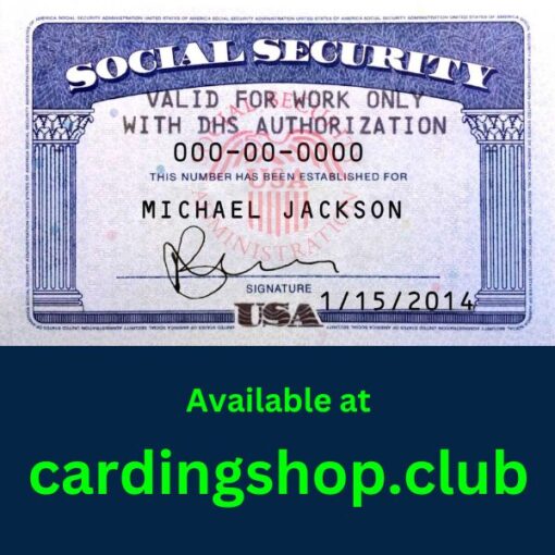 UNITED STATES FULLZ – Social Security Number